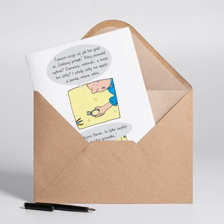 Personalizowana kartka dla ELEKTRYKA - A4 kartka okoliczno�ciowa kartka personalizowana