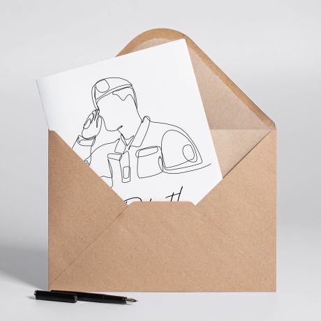 Kartka dla �o�nierza A4 prezent dla �o�nierza kartka dla wojskowego