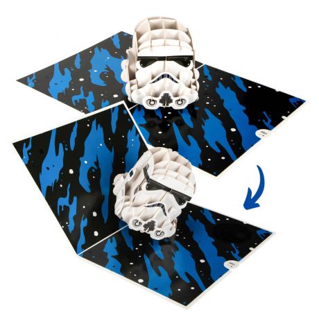 Kartka urodzinowa Gwiezdne Wojny HERO HELMET
