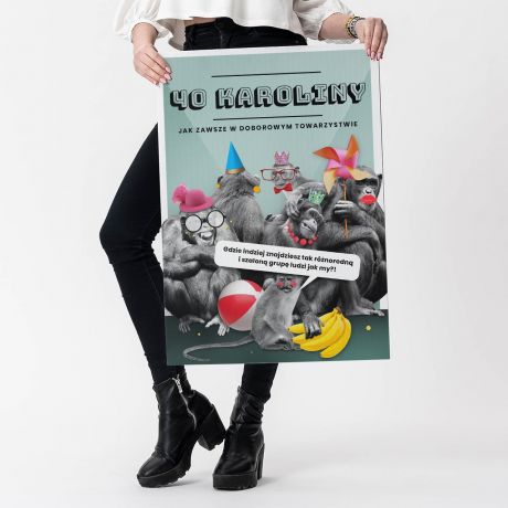 Kartka na 40 urodziny dla kole�anki DOBOROWE TOWARZYSTWO