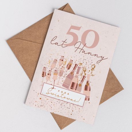 Kartka z yczeniami na 50 urodziny PORA WITOWA
