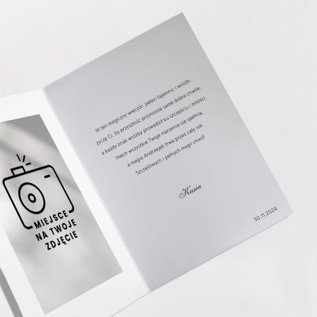Personalizowana kartka NA ANDRZEJKI kartka andrzejkowa prezent na andrzejki andrzejki kartka