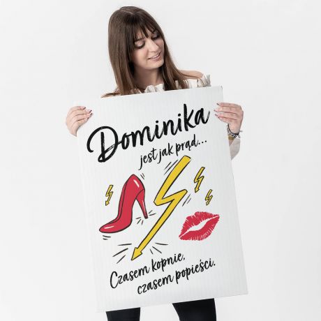 Kartka na Dzie� Kobiet XXL KOBIETA JEST JAK PR�D