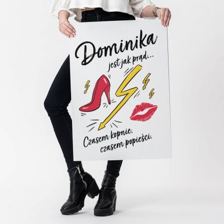 Kartka na Dzie� Kobiet XXL KOBIETA JEST JAK PR�D