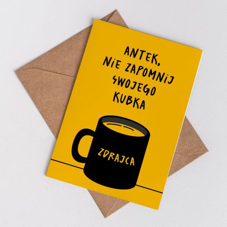 Kartka na odej�cie z pracy ZDRAJCA prezent na odej�cie z pracy prezent na zako�czenie pracy