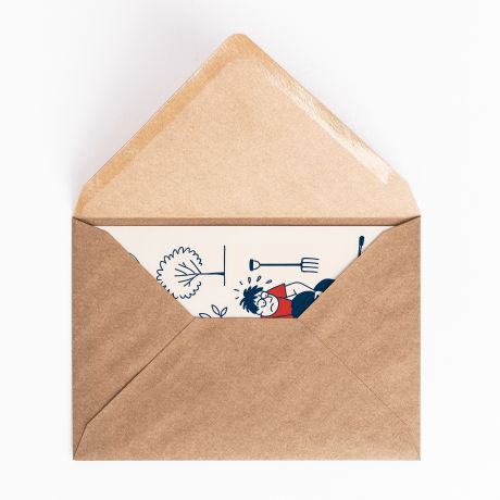 Kartka na rocznic lubu KOMIKS prezent dla pary upominek na rocznic lubu personalizowana kartka