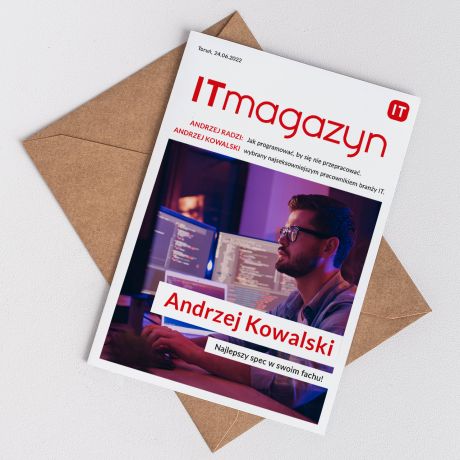 Kartka dla informatyka IT MAGAZYN