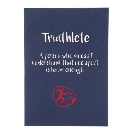 Kartka dla triathlonisty