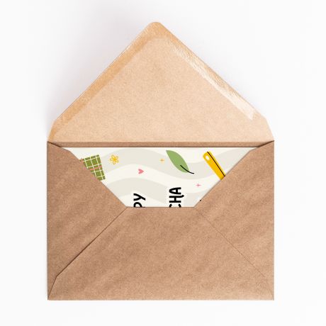 Kartka urodzinowa MATCHA DAY yczenia urodzinowe  kartka personalizowana kartka ze zdjciem
