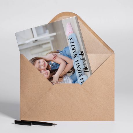 Kartka urodzinowa z w�asnym zdj�ciem URODZINOWE FOTO A4 kartka na urodziny kartka ze zdj�ciem