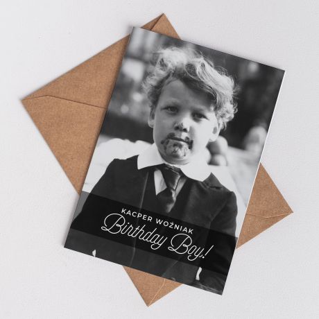 Kartka urodzinowa ZE ZDJ�CIEM