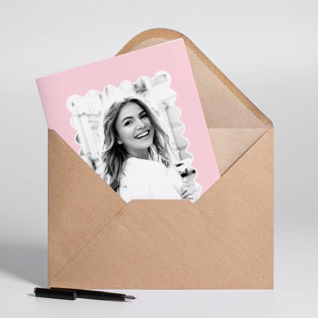 Personalizowana kartka urodzinowa ZE ZDJCIEM A4 kartka na urodziny upominek na urodziny