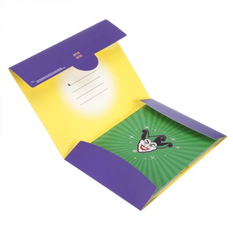Kartka rozkadana 3D JOKER