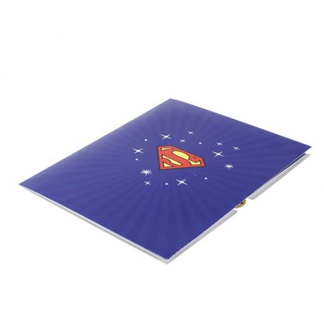 Kartka rozkadana 3D SUPERMAN