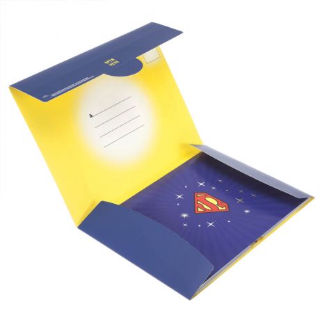 Kartka rozkadana 3D SUPERMAN