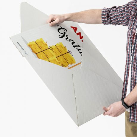 Kartka XXL gratulacje z okazji zmiany pracy WI�CEJ SIANA