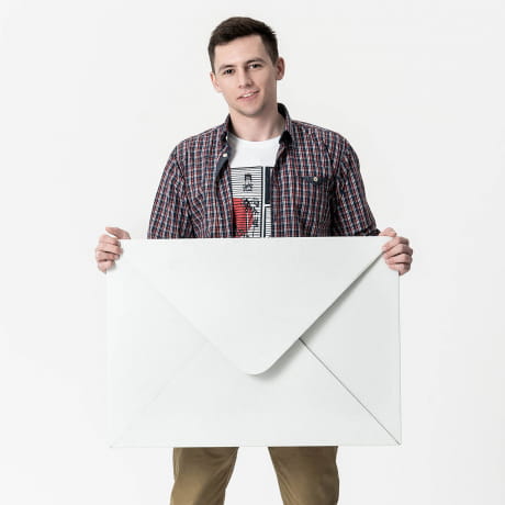 Kartka XXL PREZENT NA KONIEC STUDIW