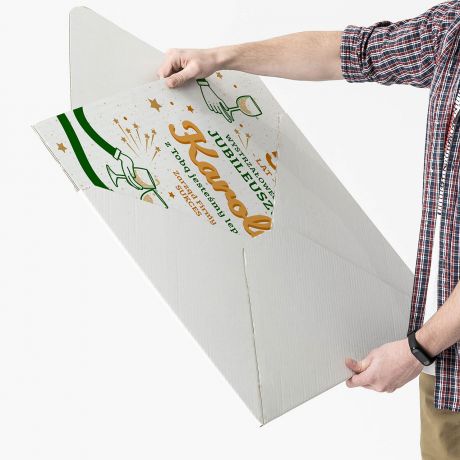 Kartka XXL PODZI�KOWANIE DLA PRACOWNIKA prezent na jubileusz pracy prezent dla pracownika kartka na jubileusz pracy