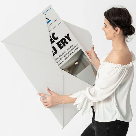 Kartka na odejcie z pracy DZIENNIK XXL ze zdjciem personalizowana kartka prezent poegnalny