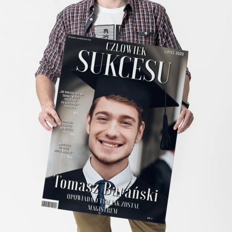 Kartka XXL ze zdj�ciem PREZENT Z OKAZJI ZAKO�CZENIA STUDI�W