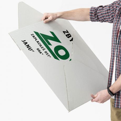 Kartka XXL ZOS prezent z okazji emerytury