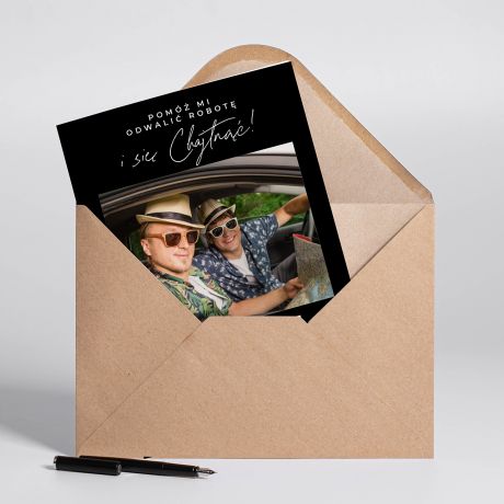 Kartka ze zdj�ciem PRO�BA DO �WIADKA - A4
