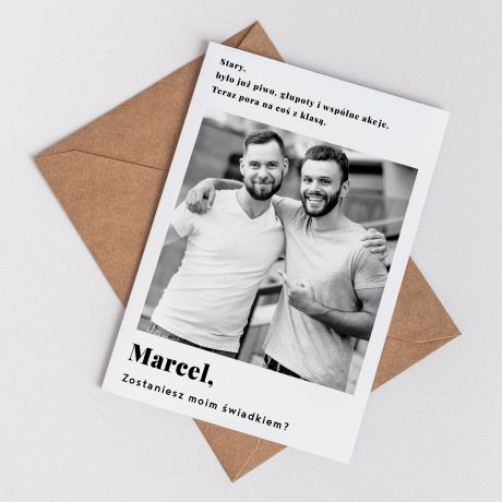 Kartka ze zdj�ciem PYTANIE O �WIADKOWANIE dla niego pro�ba o �wiadkowanie pro�ba o �wiadkowanie dla niego