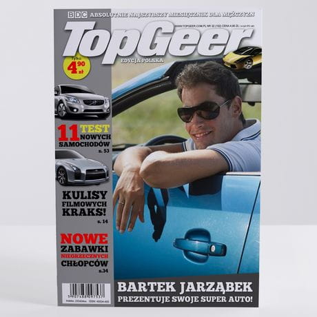 Kartka dla mionika samochodw MAGAZYN TOP GEER