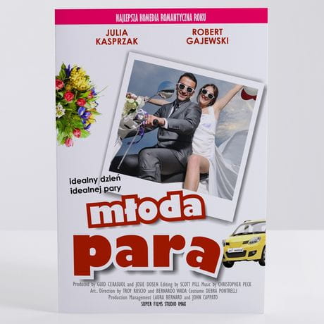 Kartka lubna ze zdjciem MODA PARA kartka na lub upominek na lub upominek dla pary modej