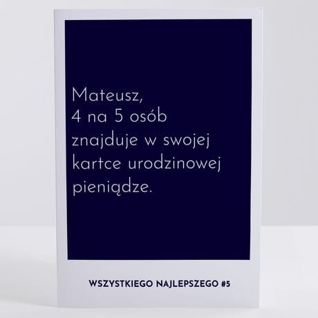 mieszna kartka urodzinowa WSZYSTKIEGO NAJLEPSZEGO