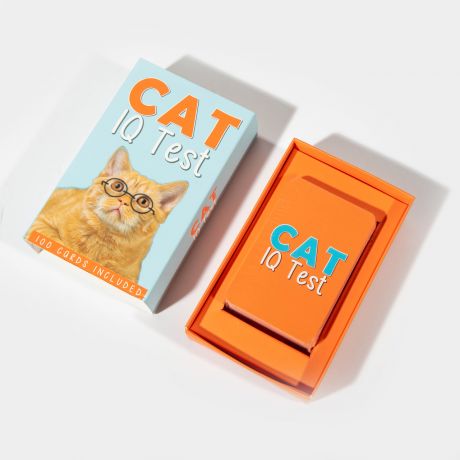 Karty TEST NA IQ KOTA prezent dla właściciela kota
