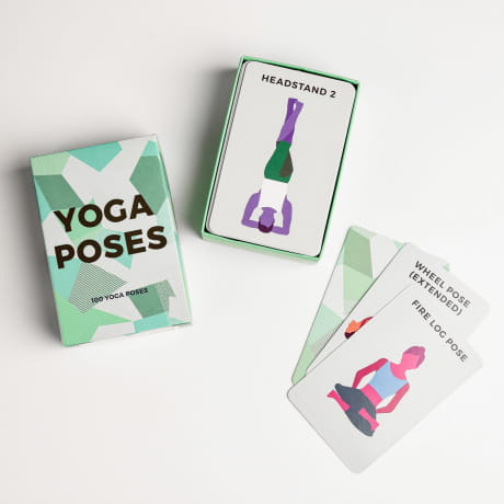 Karty do jogi YOGA POSES prezent dla joginki