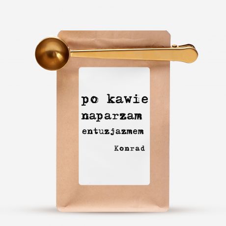 Pozacana yeczka i kawa na prezent dla kolegi PO KAWIE NAPARZAM ENTUZJAZMEM