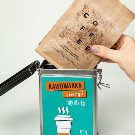 Kawa personalizowana KAWOWARKA ENERGII prezent dla taty