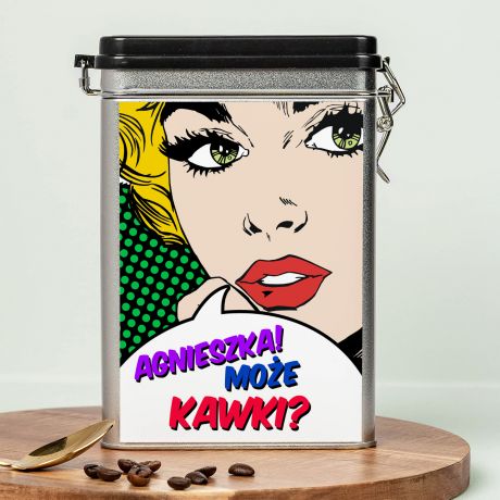 Kawa personalizowana KOMIKS prezent dla ssiadki