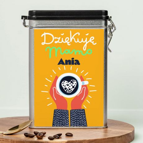 Kawa personalizowana PODZIKOWANIA DLA MAMY