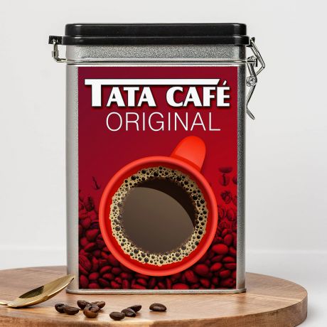 Kawa personalizowana TATA CAFE prezent na urodziny dla taty