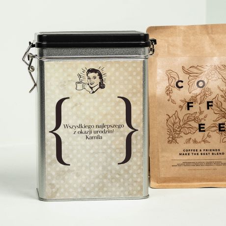 Kawa personalizowana WSZYSTKO JEST MOŻLIWE prezent dla pracowniczki