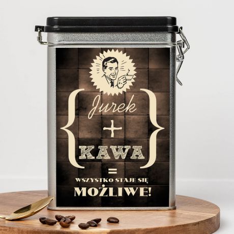 Kawa personalizowana WSZYSTKO JEST MOLIWE prezent dla pracownika