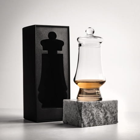 Profesjonalny kieliszek do whisky z pokrywk