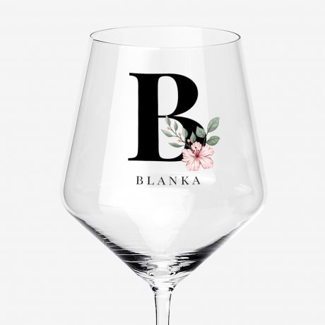 Kieliszek do wina z personalizacj PREZENT DLA KOBIETY