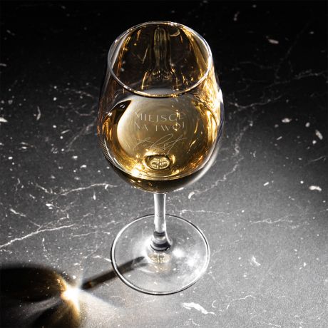 Kieliszek do wina Z WASNYM GRAWEREM 470ml