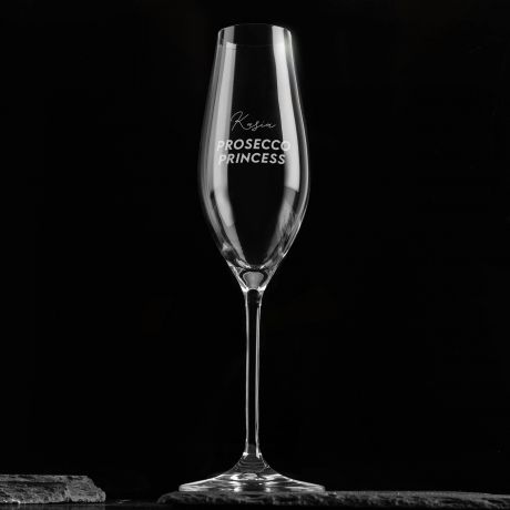 Kieliszek z grawerem dla przyjaciki PROSECCO PRINCESS