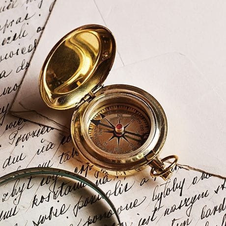 Kompas na prezent KIERUNEK grawerowany prezent na ślub