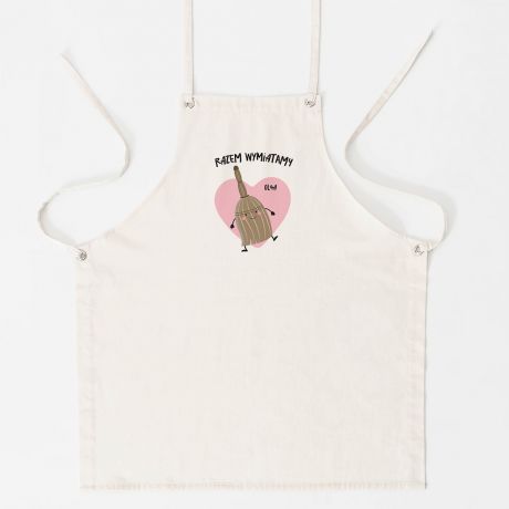 Fartuchy personalizowane RAZEM WYMIATAMY pomys na prezent dla pary