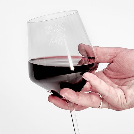 Komplet kieliszkw do wina XXL TWJ TEKST prezent dla zakochanej pary