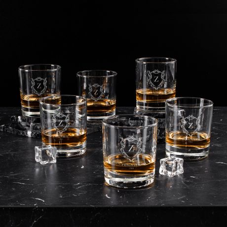 Komplet szklanek do whisky z grawerem PREZENT URODZINOWY DLA MʯCZYZNY szklanki do whisky z grawerem