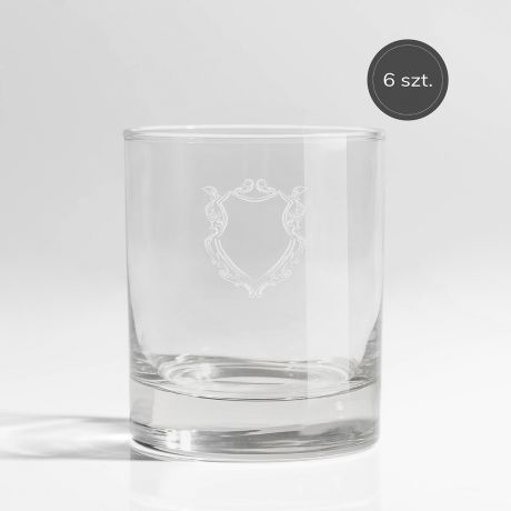Komplet szklanek do whisky z grawerem PREZENT URODZINOWY DLA MʯCZYZNY szklanki do whisky z grawerem