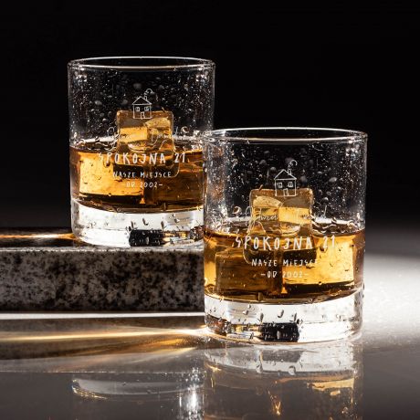 Szklanki do whisky z grawerem ORYGINALNY PREZENT NA PARAPETÓWKĘ