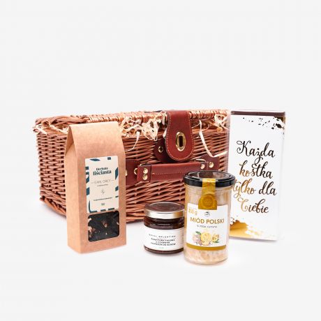 Kosz prezentowy DLA BABCI prezent dla babci prezent na Dzie� Babci kosz prezentowy dla babci